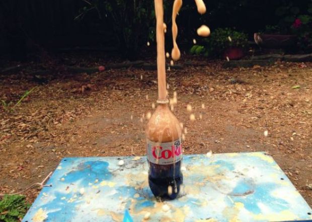 Mentos and Coke Experiment Gone Wrong - wide 2