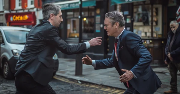 Harris and Starmer ‘Relationship Reset’ Postponed After Post-Pint Fight ...