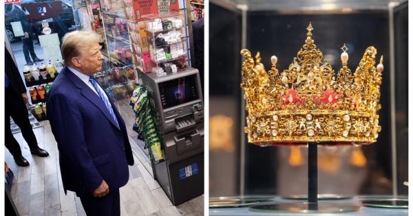 Trump Spotted Shopping For Crown After Supreme Court Ruling