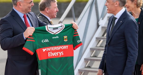 “Get That Loser Material Away From Me” Mark Carney Declines To Wear Mayo Jersey On Trip Home