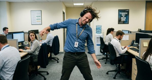 Metallica Fan Warms Up For Dublin Gigs By Moshing In Office