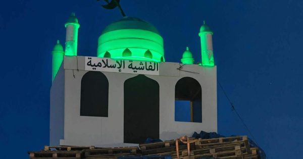 “Well At Least We Get A Year Off” Catholics Slightly Relieved Loyalist Bonfire Features Replica Mosque